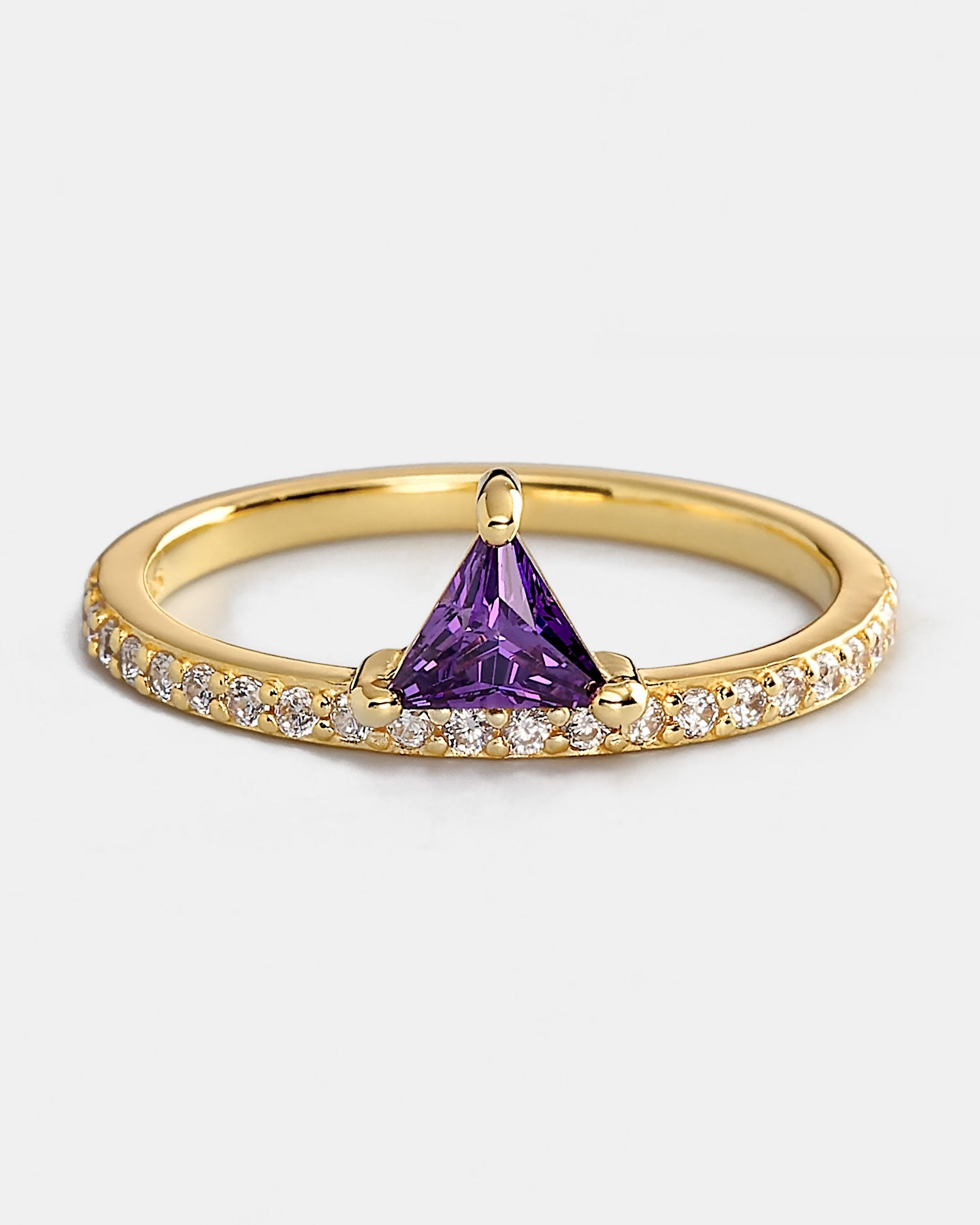 Vivienne Gold and Amethyst Ring